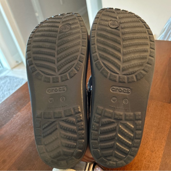 Crocs Sloan  Blue Flip Flop Sandals Size 9 EUC Women's - Picture 6 of 7